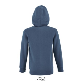 Sudadera con cremallera y capucha de niño personalizable